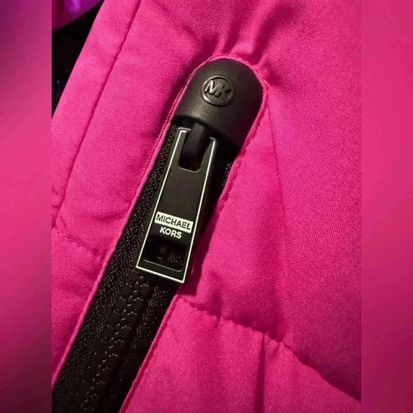 Stand-Away Collar Short Puffer Jacket -MICHAEL KORS - Picture 14 of 14